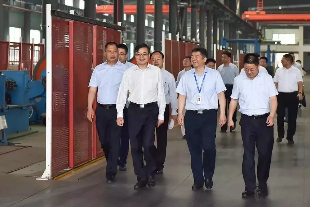 金山区委书记赵卫星调研百亿游戏(中国区)官方网站入口电缆